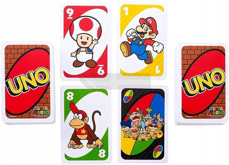Karty UNO Super Mario DRD00