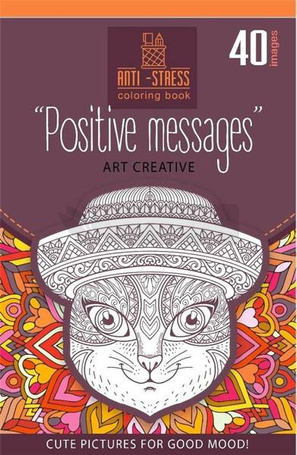 Kolorowanka antystresowa 126x200 20 Positive msg