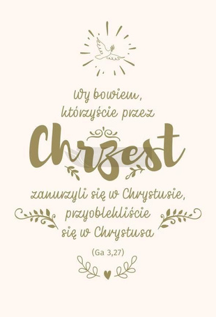NT z infografikami B5 srebrne tł. Chrzest