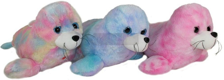 Maskotka Foka z głosem 26cm MIX