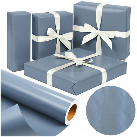 Papier metalik Błękitne Srebro X-Strong 38cmx20m