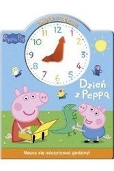 Świnka Peppa. Książka z zegarem. Dzień z Peppą
