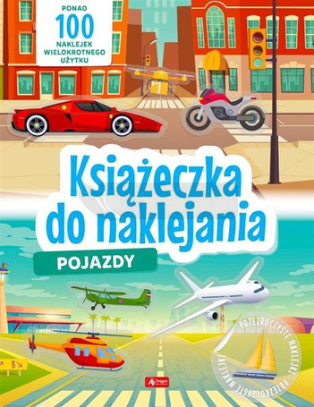 Pojazdy. Książeczka do naklejania