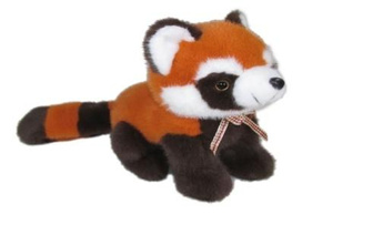 Panda czerwona 25cm MIX