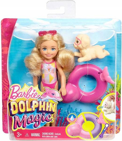 Lalka Barbie Chelsea z pieskiem FCJ28