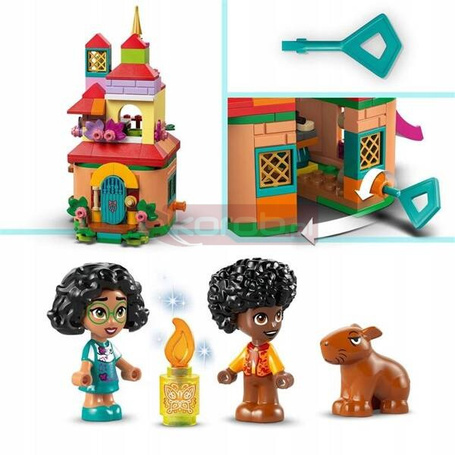 LEGO DISNEY PRINCESS 43261 Nasze magiczne Encanto Minidom, zestaw klocków