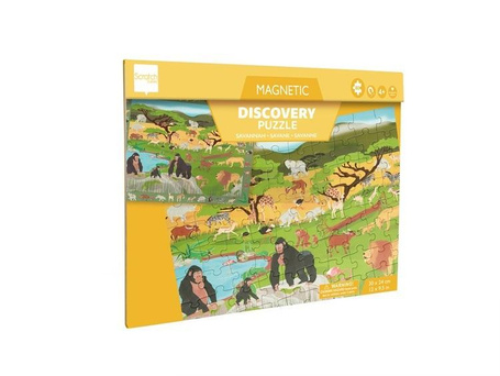 Puzzle magnetyczne i gra 2w1 Sawanna