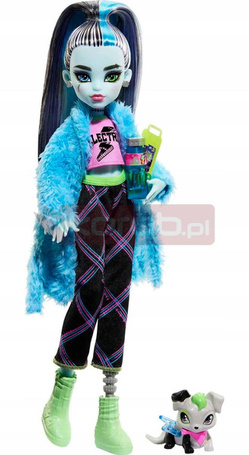 LALKA MONSTER HIGH PIDŻAMA PARTY Frankie Stein HKY68