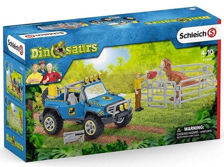 Schleich 41464 Dinosaurs - samochód terenowy