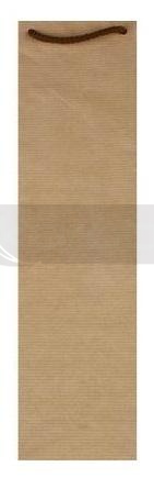 Torebka na butelkę kraft 90g 9x37x8cm ROZETTE