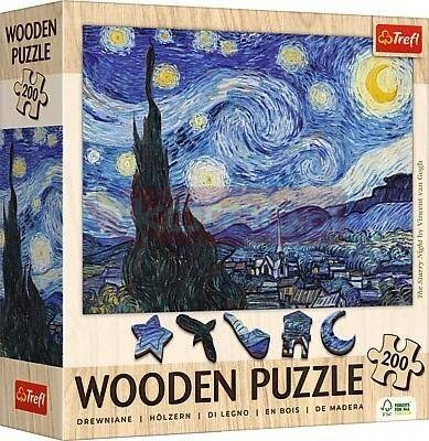 Puzzle drewniane 200 Gwiaździsta Noc TREFL