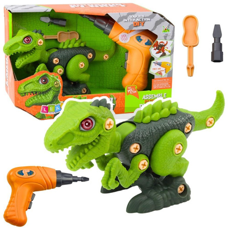 Dinozaur do skręcania zielony