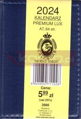 Kalendarz 2024 A7 Premium MIX