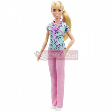 Lalka Barbie Kariera Pielęgniarka GTW39