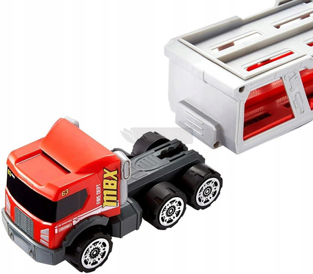 MATCHBOX WÓZ STRAŻACKI TRANSPORTER + AKCESORIA GWM23