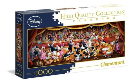 Puzzle 1000 elementów Panorama collection Disney orkiestra