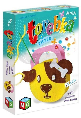 Torebka Piesek z filcu
