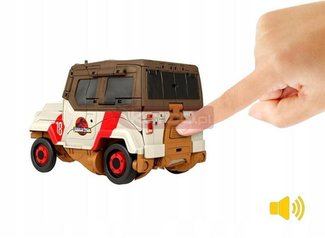 JURASSIC WORLD Fierce Changers Tyrannosaurus Rex TRANSFORMUJE W CIĘŻARÓWKĘ HPD38