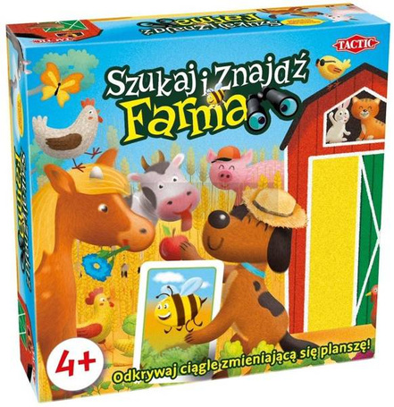Gra planszowa Farma - szukaj i znajdź