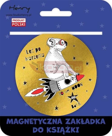 Zakładka magnetyczna kulka 2 odlotowiec