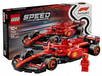 LEGO SPEED CHAMPIONS 77242 BOLID F1 FERRARI SF-24 zestaw klocków +10 lat