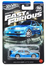 HOT WHEELS Silver Series FAST & FURIOUS GRAPHIC REMIX 3/5 Volkswagen Jetta JBY46