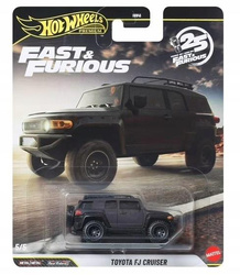 HOT WHEELS PREMIUM FAST & FURIOUS 25Th Anniversary 5/5 Toyota FJ Cruiser JHW69