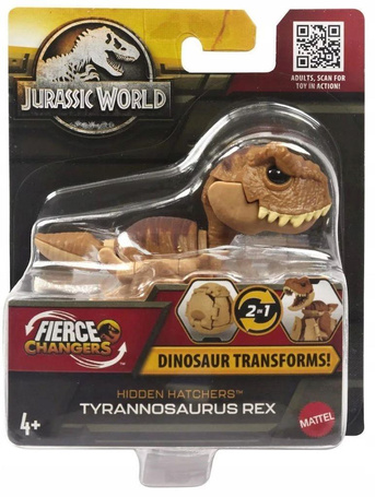 JURASSIC WORLD DINOZAUR Fierce Changers Hidden Hatchers: T-Rex HLP02