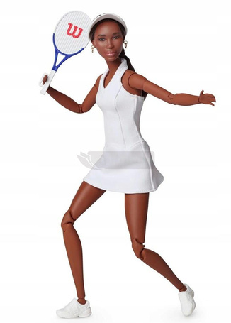 LALKA BARBIE SIGNATURE INSPIRING WOMAN Venus Williams lalka kolekcjonerska HRM49