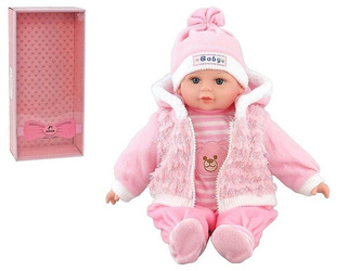 Lalka bobas śpiewa i mówi po polsku 35cm