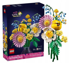 LEGO ICONS 10347 MAŁY SŁONECZNY BUKIET kwiaty zestaw klocków +18 lat