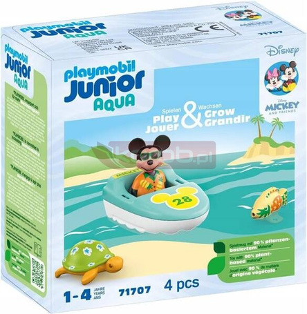 PLAYMOBIL JUNIOR & DISNEY 71707 MYSZKA MIKI I WYCIECZKA