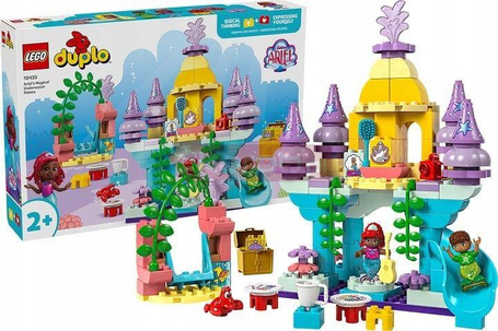 LEGO DUPLO DISNEY 10435 MAGICZNY PODWODNY PAŁAC ARIELKI zestaw +2 lata