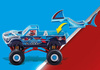 Playmobil 70550 Kaskaderski Monster Truck Rekin