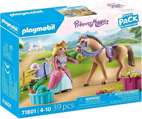 PLAYMOBIL 71801 Księżniczka z koniem, dla dzieci +4 lata