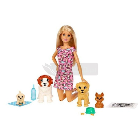 Lalka Barbie Opiekunka piesków FXH08