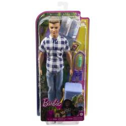 Lalka Barbie Kemping Ken HHR66