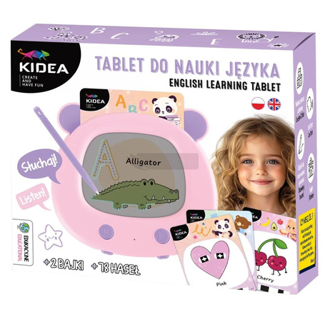 Tablet do nauki języka angielskiego KIDEA