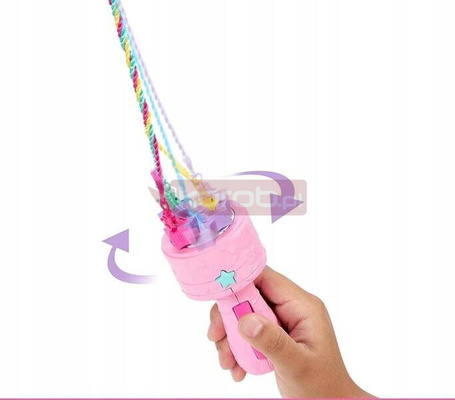 LALKA BARBIE KSIĘŻNICZKA ZAKRĘCONE PASEMKA lalka z długimi włosami JCW55