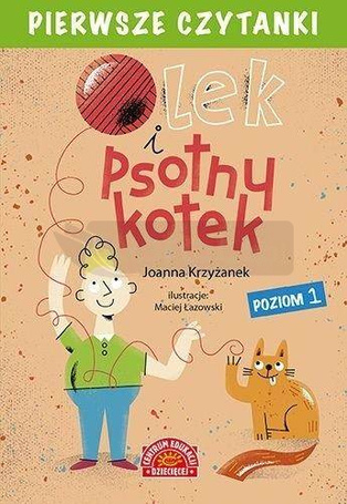 Pierwsze czytanki Olek i psotny kotek. Poziom 1