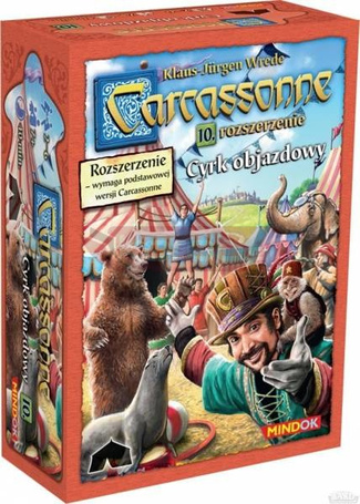 Gra Carcassonne PL 10. Cyrk objazdowy, Edycja 2