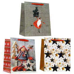 Torebka prezentowa B Boże Narodzenie mix