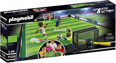 PLAYMOBIL SPORTS & ACTIONS 71120 STADION PIŁKARSKI zestaw dla dzieci +5 lat