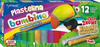 Plastelina 12 kolorów BAMBINO