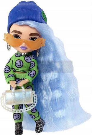 Lalka Barbie Extra Moda w ubranku w emotki HGP65