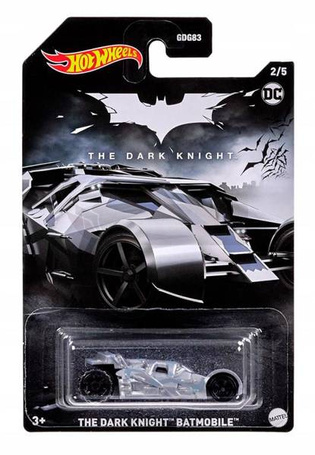 HOT WHEELS BATMAN THE DARK KNIGHT BATMOBILE HLK45