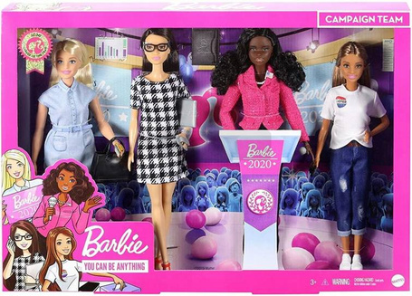 Lalka Barbie kariera 4 lalki GMV99