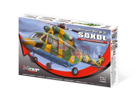 Model plastikowy Helikopter PZL W-3T Sokół