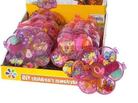 Koraliki do nawklekania w pudełeczku (12szt)