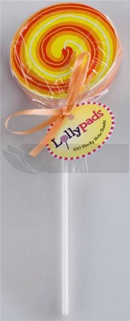 Lollypads lizak - karteczki samoprzylpne pomarańcz